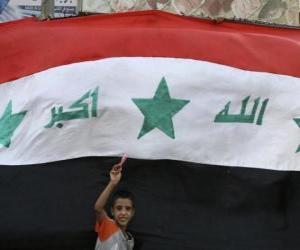 пазл Флаг Ирака